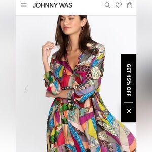 Johnny Was Vintage Jasmine Dress